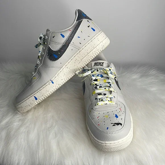 Nike | Air Force 1’07 LV8 Low Paint Splatter CZ0339-001 - Picture 1 of 11
